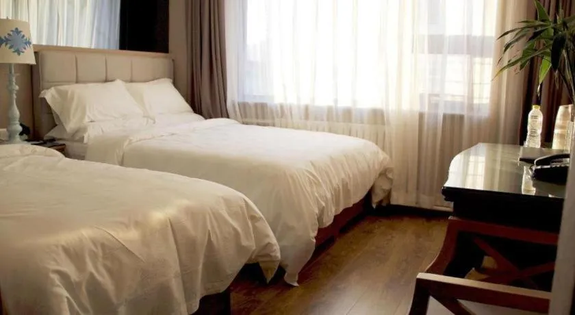 Bed in Hohhot Shanghua Boutique Hotel