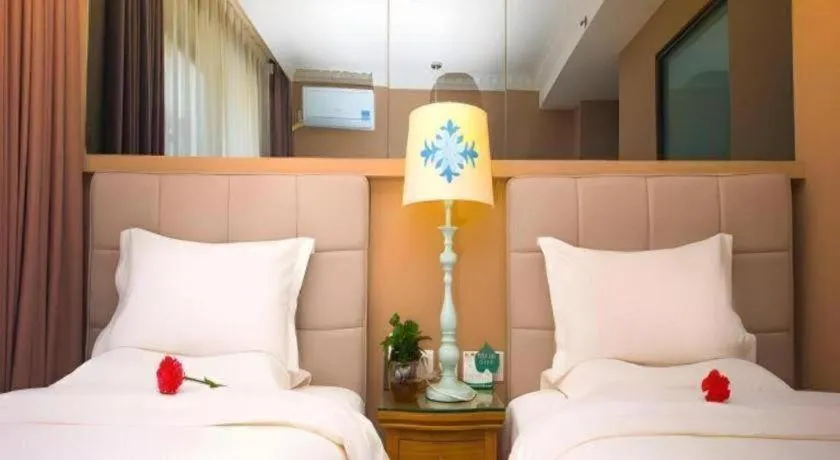 Bed in Hohhot Shanghua Boutique Hotel