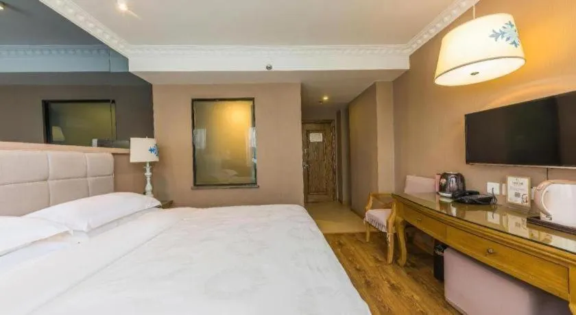 Bed in Hohhot Shanghua Boutique Hotel