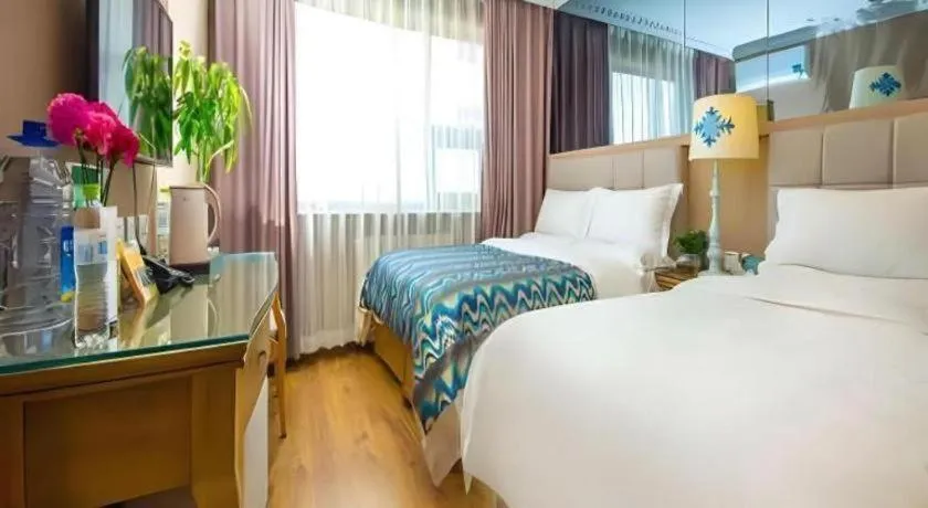 Bed in Hohhot Shanghua Boutique Hotel