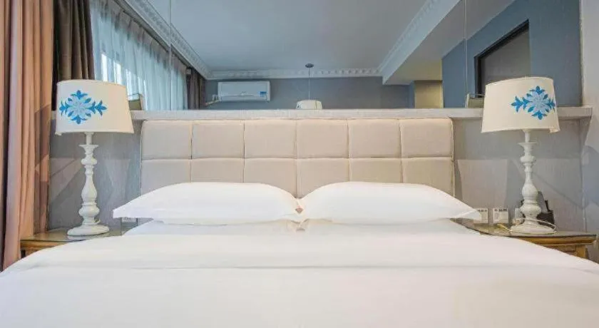Bed in Hohhot Shanghua Boutique Hotel