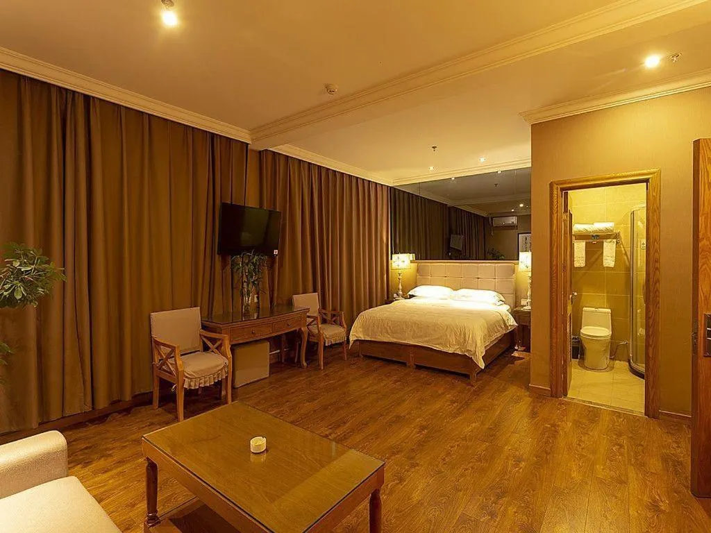 Bed in Hohhot Shanghua Boutique Hotel