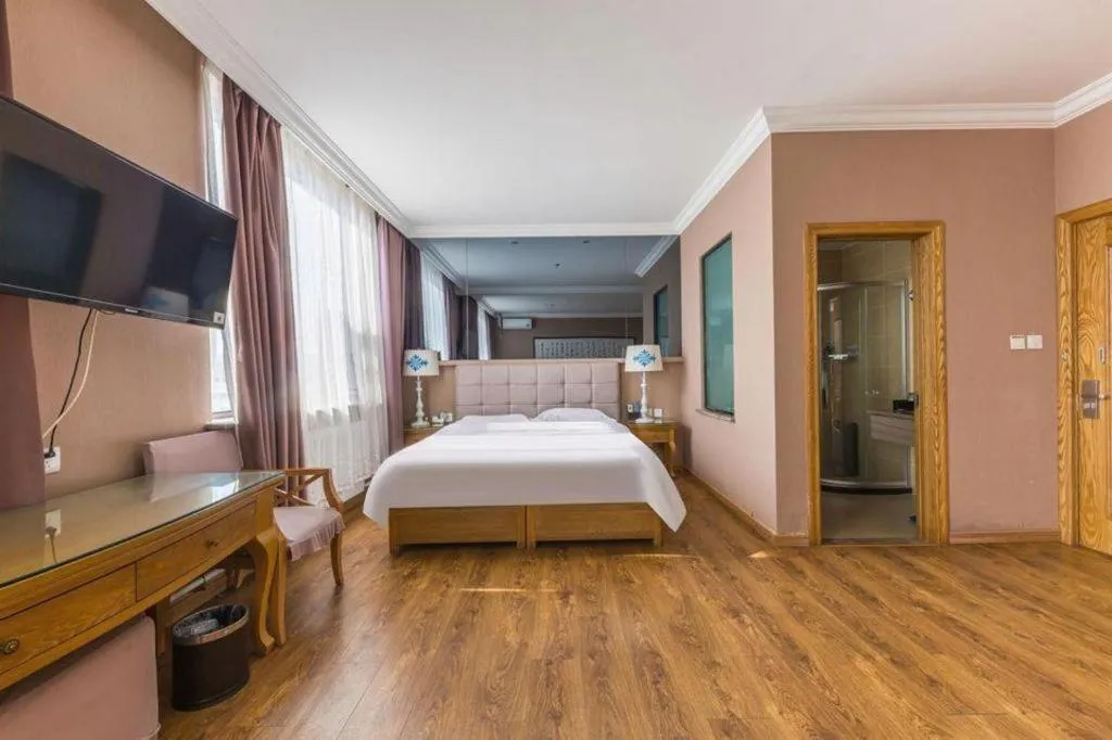 Bed in Hohhot Shanghua Boutique Hotel