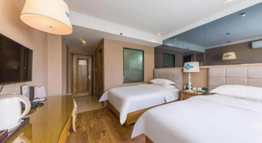 Bed in Hohhot Shanghua Boutique Hotel