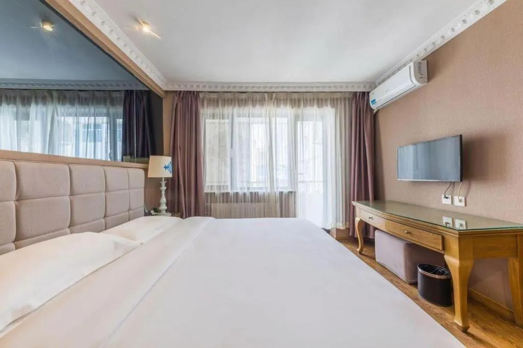 Bed in Hohhot Shanghua Boutique Hotel