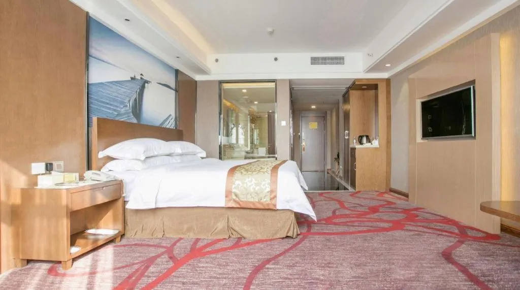 Bed in Vienna Classic Hotel Guilin Quanzhou Central Square