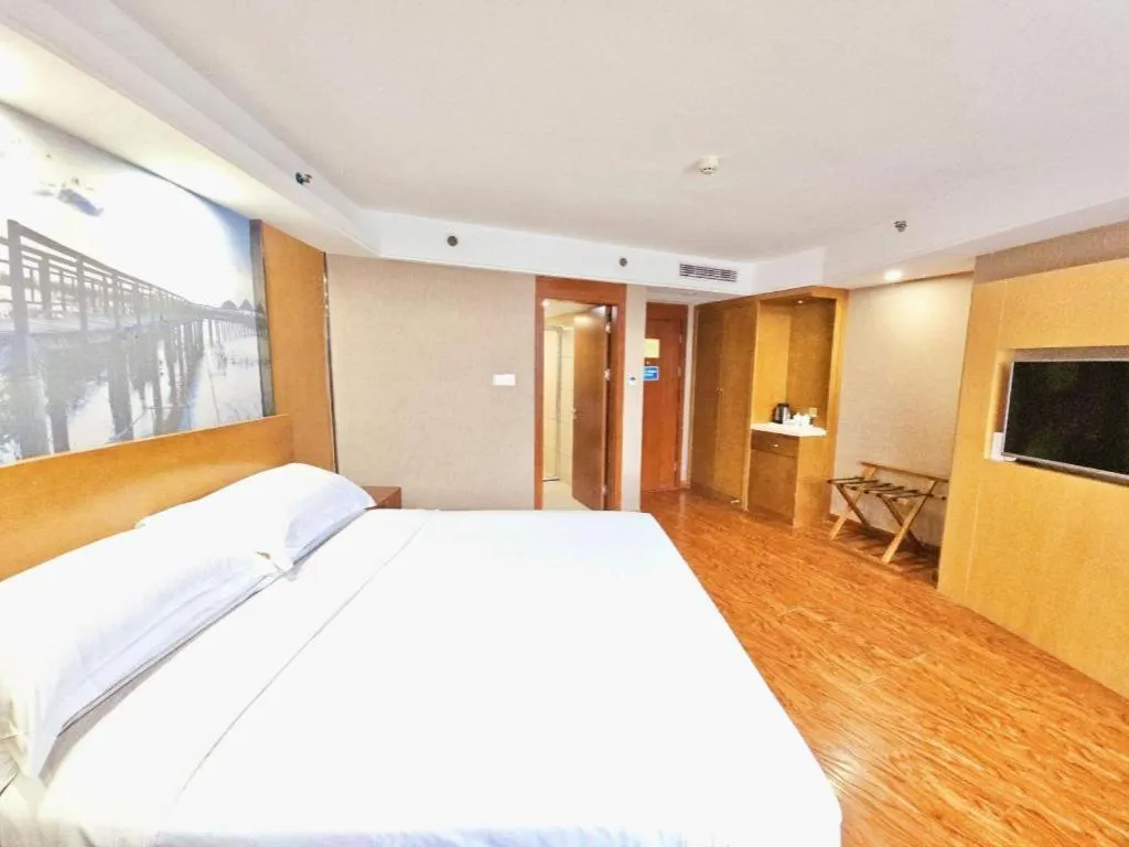 Bed in Vienna Classic Hotel Guilin Quanzhou Central Square