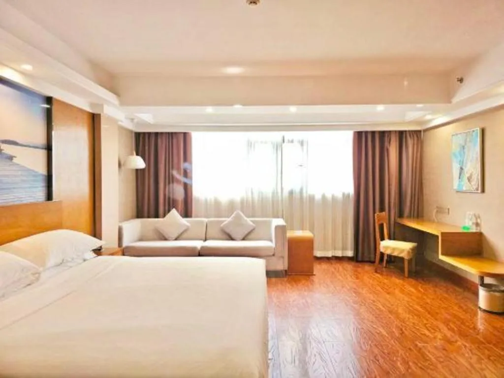 Bed in Vienna Classic Hotel Guilin Quanzhou Central Square