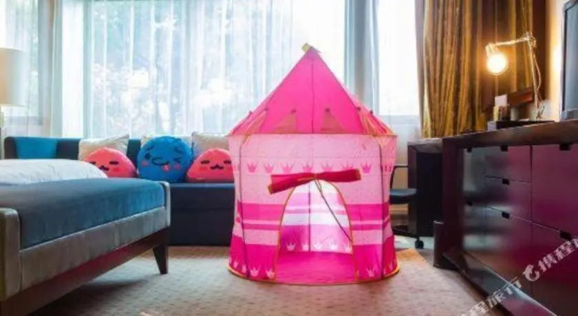 Bed in Suzhou Jinji Lake Grand Hotel