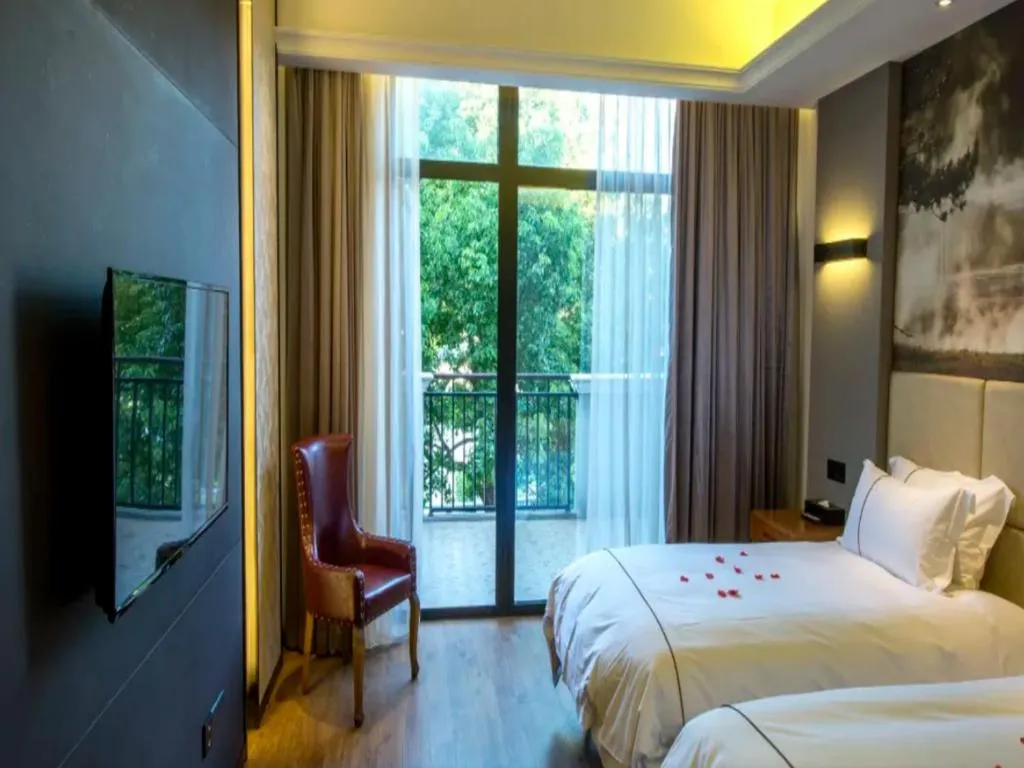 Bed in Muyra Hotel Shanghai