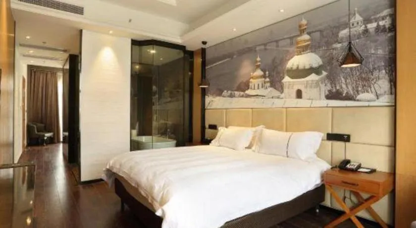 Bed in Muyra Hotel Shanghai