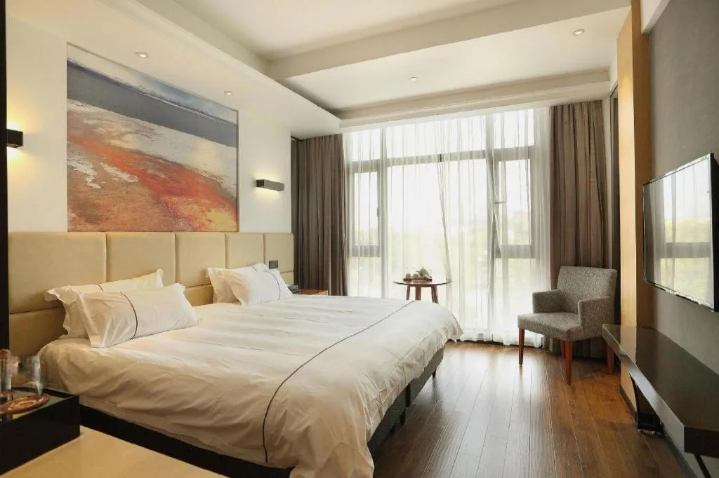 Bed in Muyra Hotel Shanghai