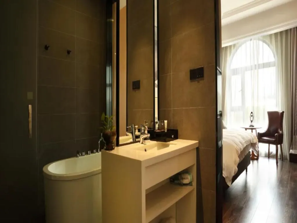 Bed in Muyra Hotel Shanghai