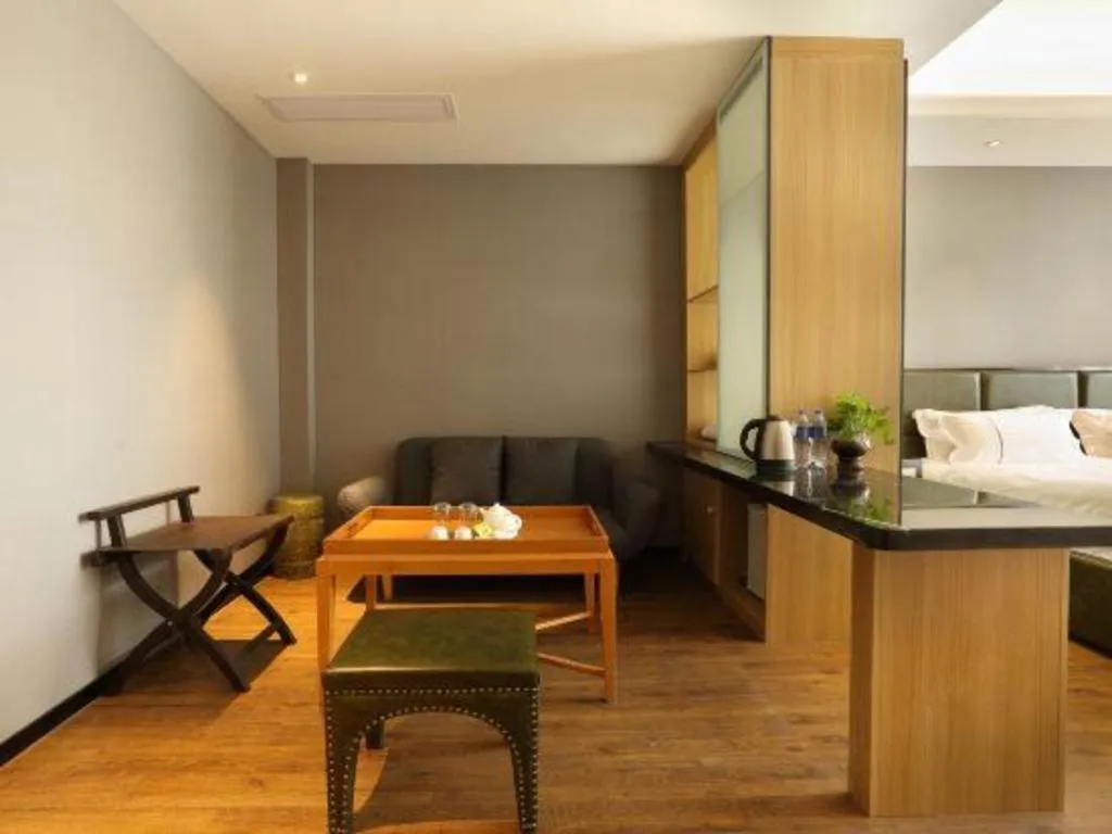 Bed in Muyra Hotel Shanghai