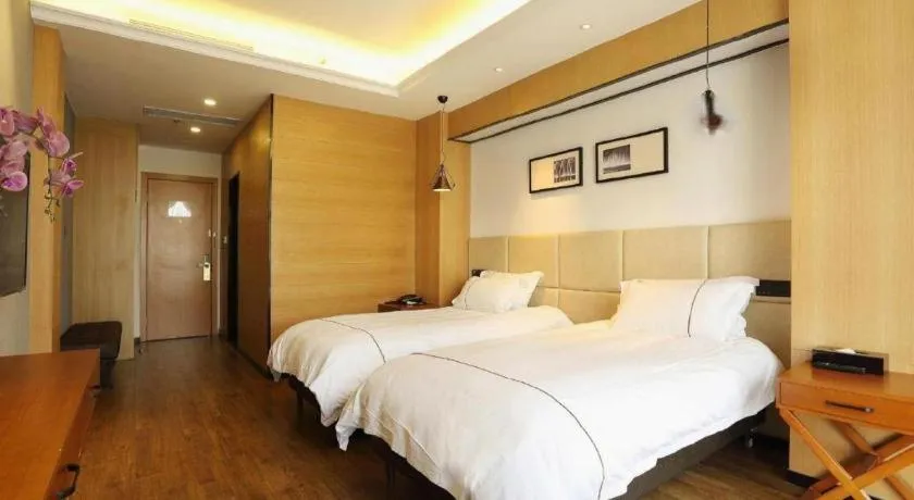 Bed in Muyra Hotel Shanghai