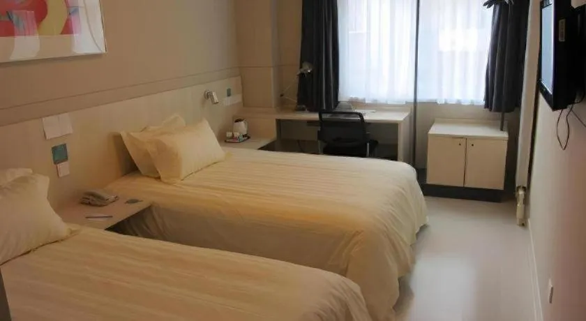 Bed in Jinjiang Inn Weihai High Speed Qingdao South Road