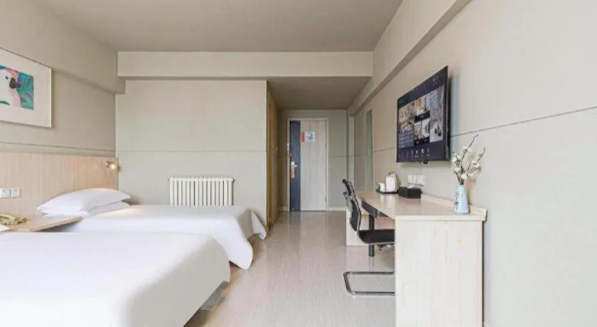 Bed in Jinjiang Inn Weihai High Speed Qingdao South Road