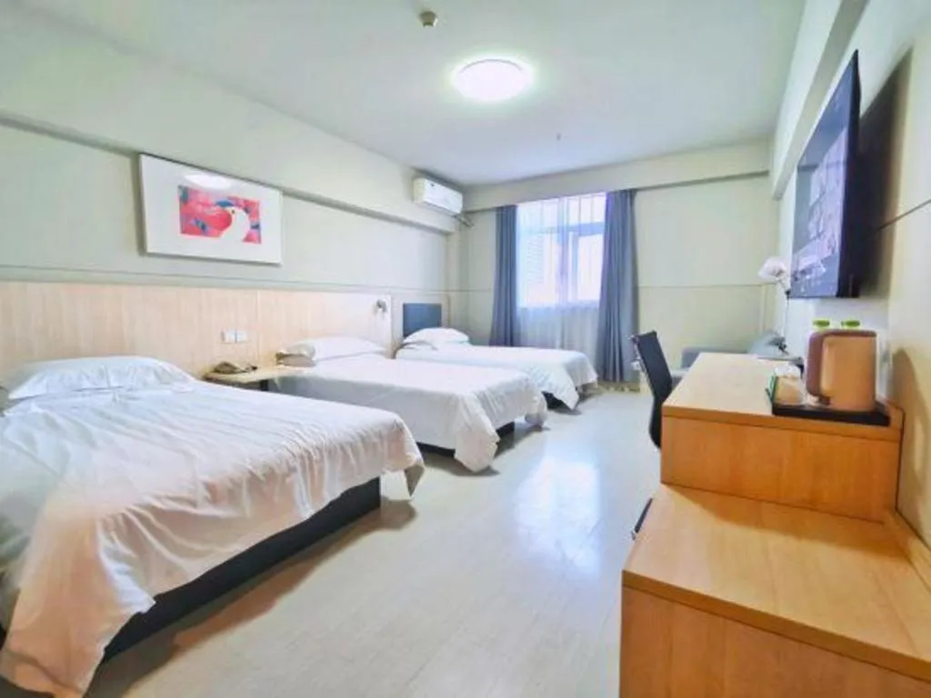Bed in Jinjiang Inn Weihai High Speed Qingdao South Road