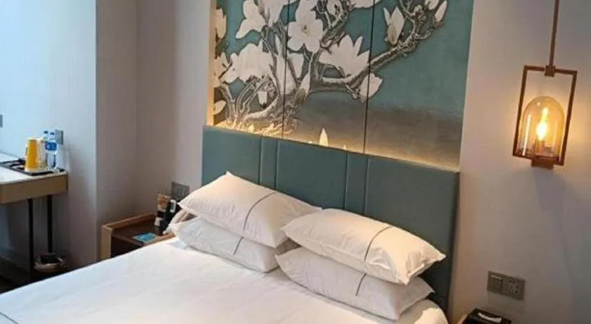 Bed in Jinjiang Inn Xuzhou Pizhou Sanchahe Road