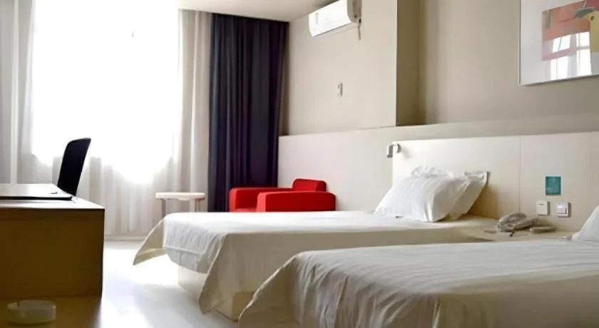 Bed in Jinjiang Inn Xuzhou Pizhou Sanchahe Road