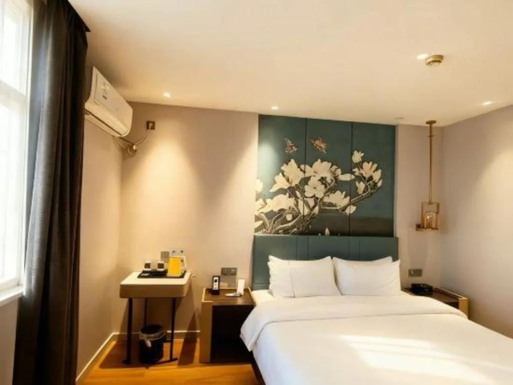 Bed in Jinjiang Inn Xuzhou Pizhou Sanchahe Road