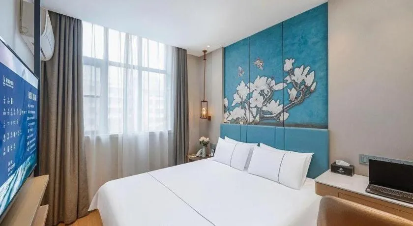 Bed in Jinjiang Inn Xuzhou Pizhou Sanchahe Road