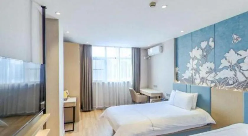 Bed in Jinjiang Inn Xuzhou Pizhou Sanchahe Road