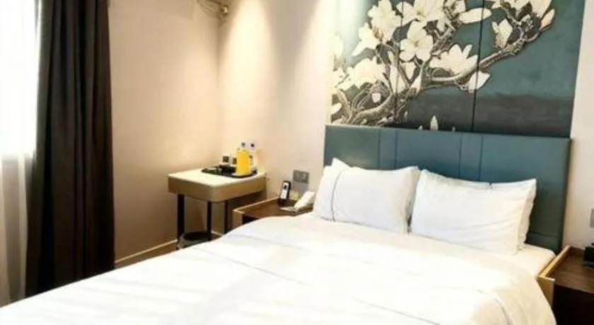 Bed in Jinjiang Inn Xuzhou Pizhou Sanchahe Road