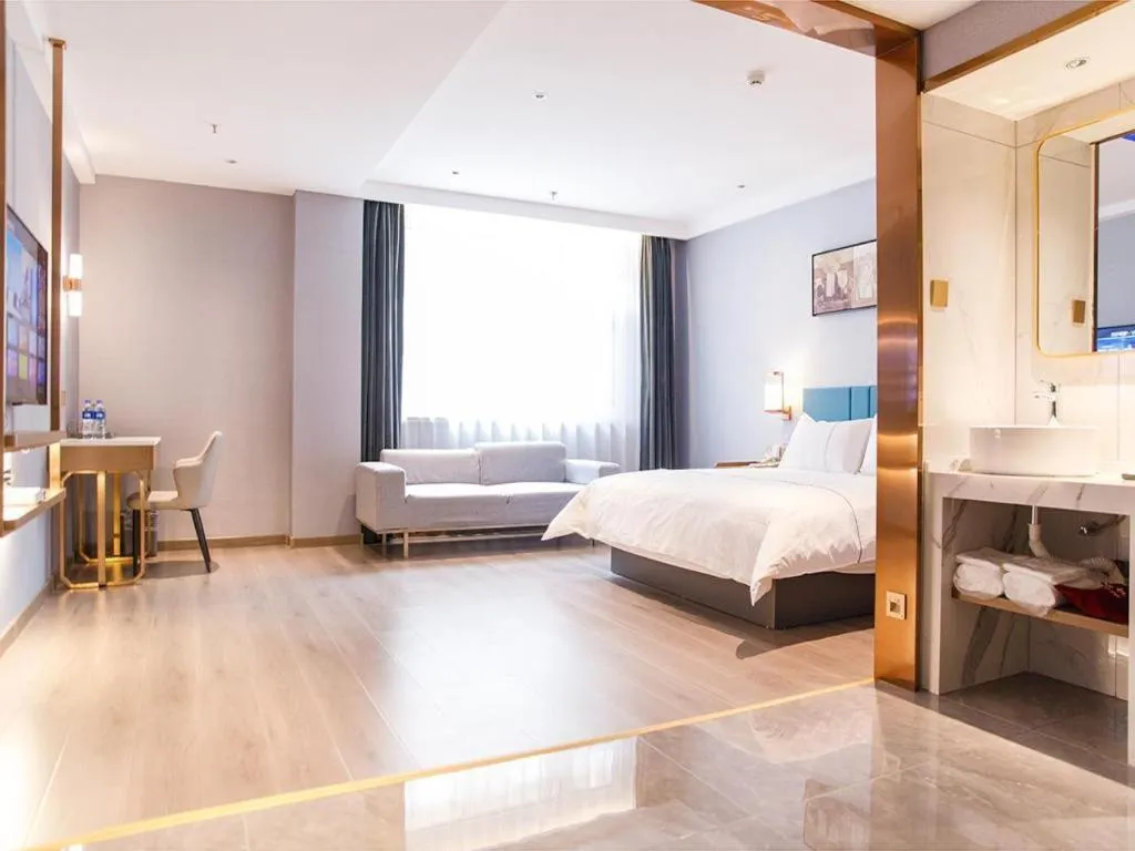 Bed in Jinjiang Inn Qianan Middle Yanshan Road Branch