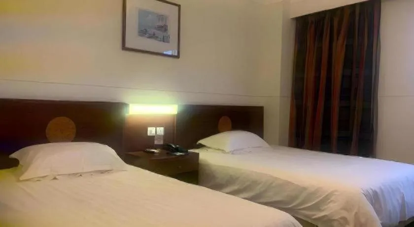 Bed in Jinjiang Inn Shanghai North Bund Yangpu Bridge Branch