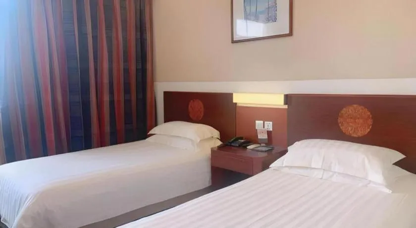 Bed in Jinjiang Inn Shanghai North Bund Yangpu Bridge Branch