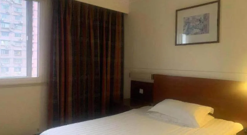 Bed in Jinjiang Inn Shanghai North Bund Yangpu Bridge Branch