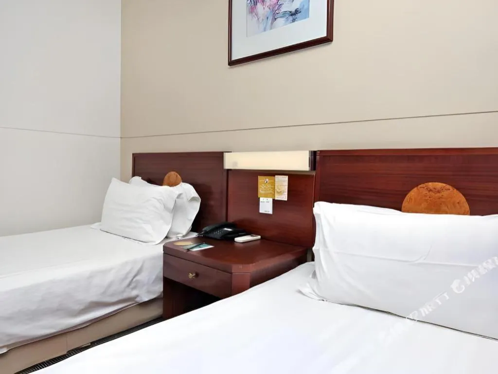 Bed in Jinjiang Inn Shanghai North Bund Yangpu Bridge Branch