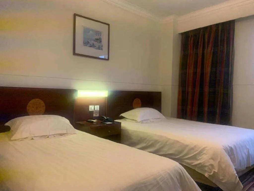 Bed in Jinjiang Inn Shanghai North Bund Yangpu Bridge Branch