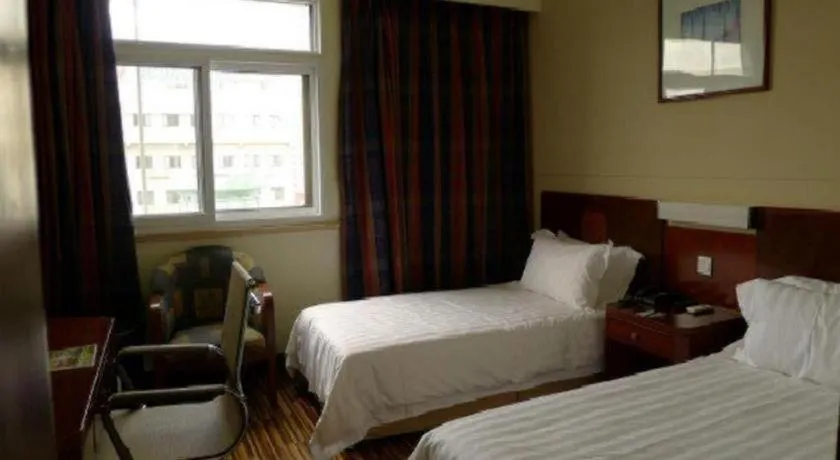Bed in Jinjiang Inn Shanghai North Bund Yangpu Bridge Branch