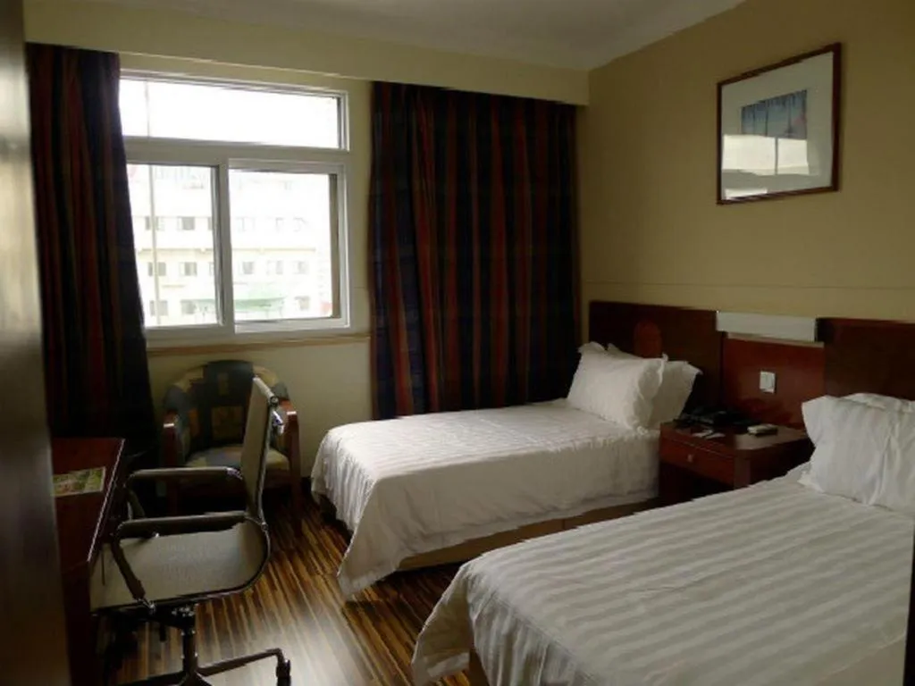 Bed in Jinjiang Inn Shanghai North Bund Yangpu Bridge Branch
