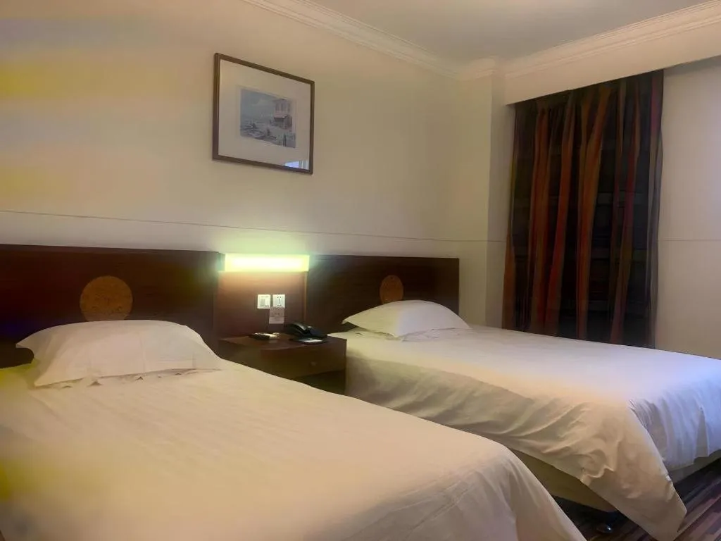 Bed in Jinjiang Inn Shanghai North Bund Yangpu Bridge Branch