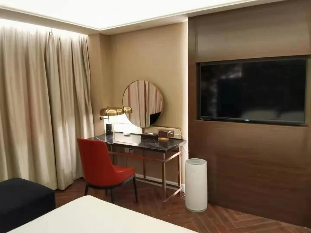 Bed in Metropolo Hotel Shijiazhuang Yuhua Wanda Plaza