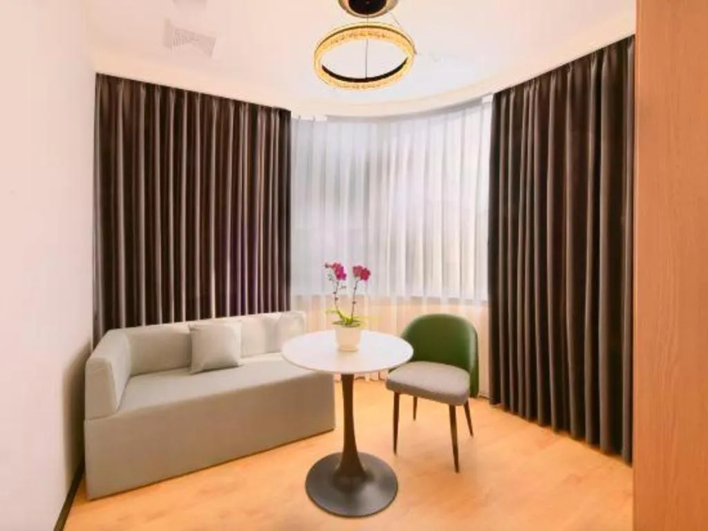 Bed in GreenTree Inn Jiangsu Xuzhou Western 3rd Ring Road Xiyuan Express Hotel