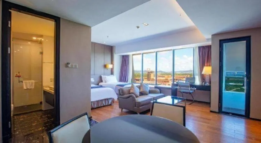 Bed in FOGER YACHT HOTEL