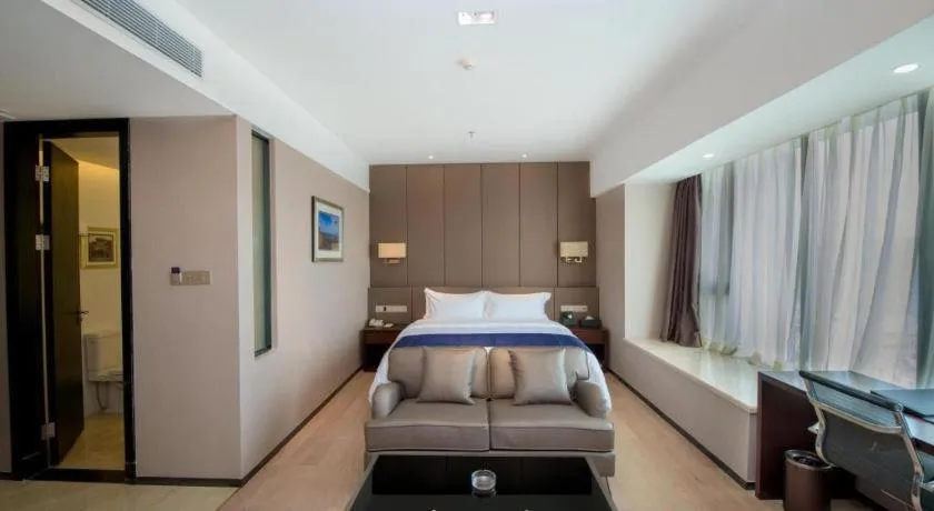 Bed in FOGER YACHT HOTEL