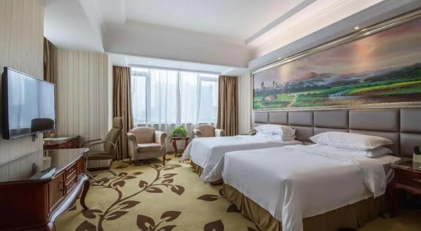 Bed in Vienna International Shanghai Nanxiang