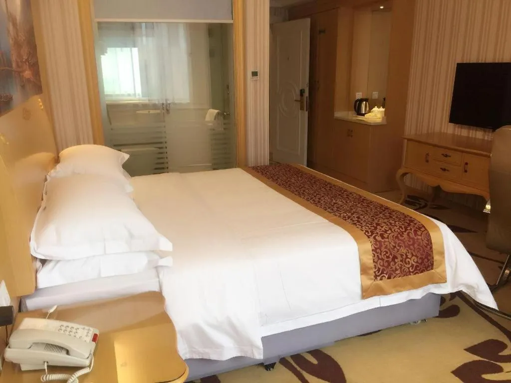 Bed in Vienna International Shanghai Nanxiang