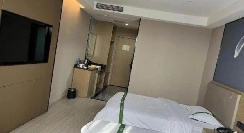 Bed in GreenTree Inn JiangSu Changzhou Lijia Town Wujin Road Business Hotel