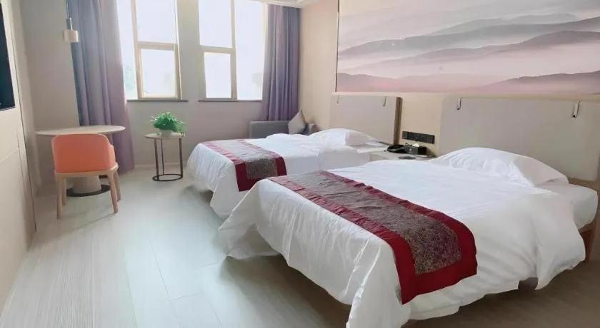 Bed in GreenTree Inn JiangSu Changzhou Lijia Town Wujin Road Business Hotel