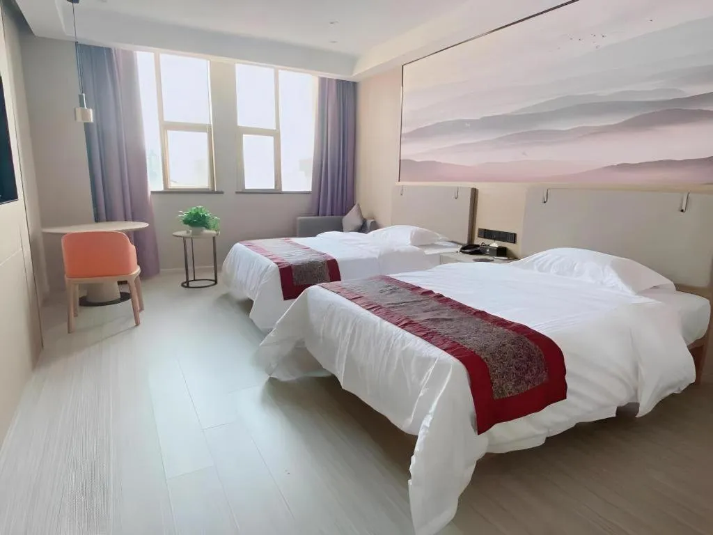 Bed in GreenTree Inn JiangSu Changzhou Lijia Town Wujin Road Business Hotel