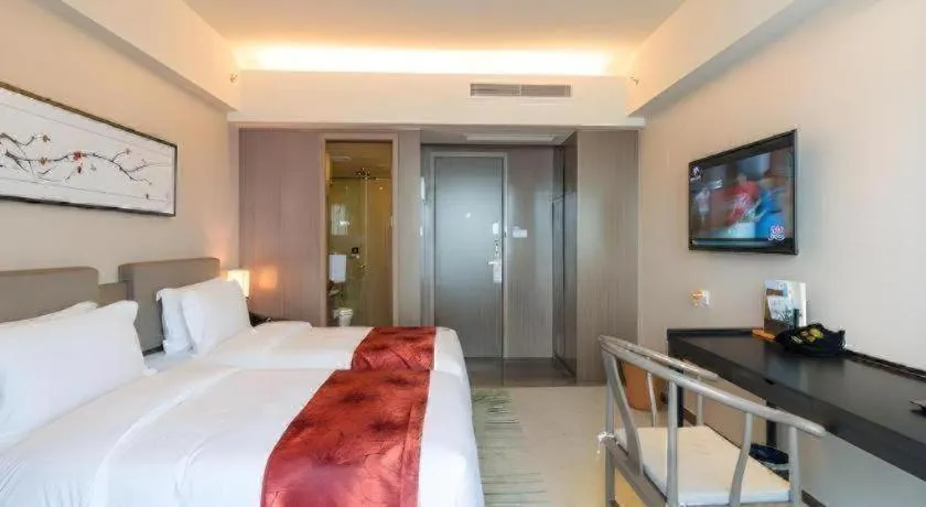 Bed in Chambery Hotel