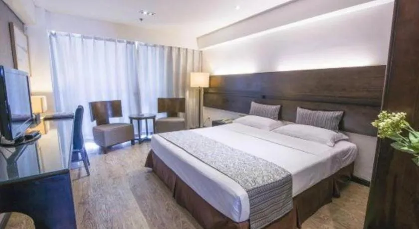 Bed in Tianjin Juchuan Lily Hotel