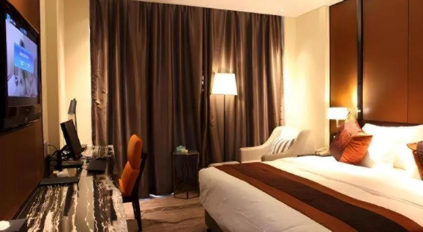 Bed in Excemon Yuyao Hemudu Hotel