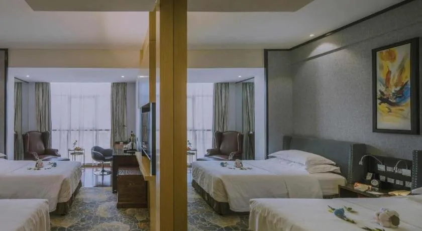 Bed in Excemon Yuyao Hemudu Hotel